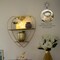 Vintiquewise Modern Decorative Wall Shelf - Stylish Multi-Functional Metal Display for Entryways, Bathrooms, Bedrooms, Living Rooms, and Offices